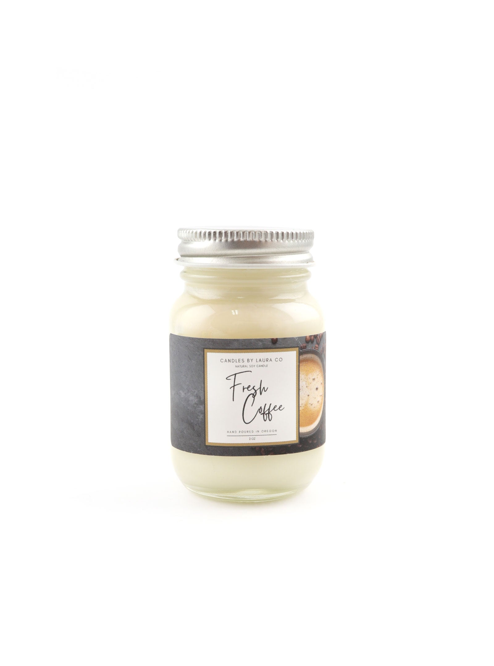 MINI MASON JAR 2 OZ SOY CANDLE