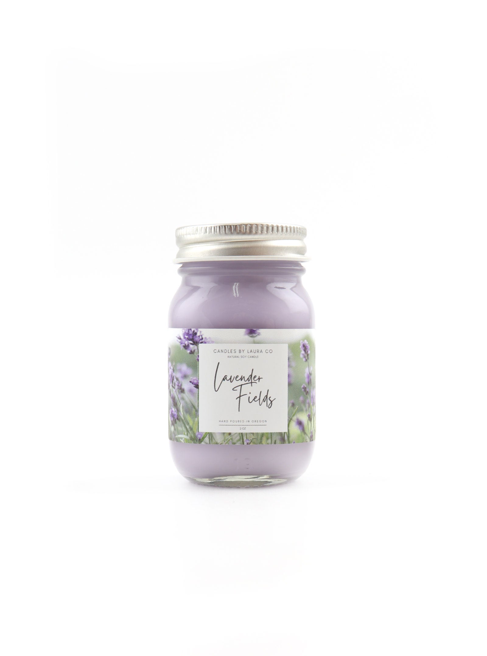 MINI MASON JAR 2 OZ SOY CANDLE