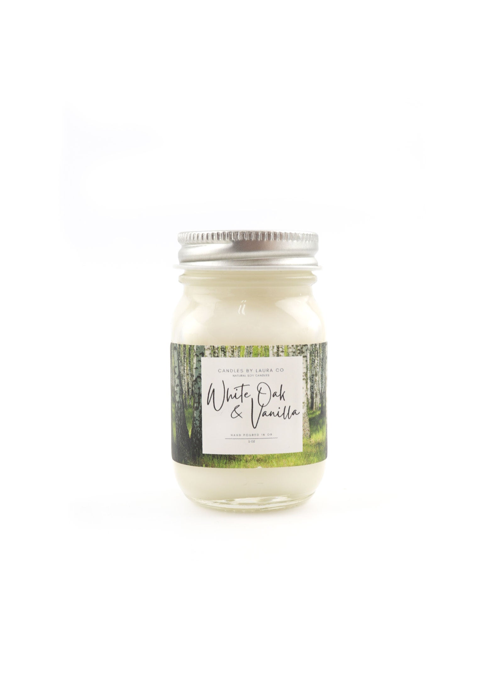 MINI MASON JAR 2 OZ SOY CANDLE